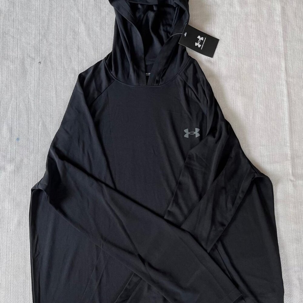Black Under Armor Men's Athletic Hoodie